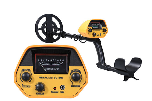 Professional Underground Metal Detector - Waterproof Detection Coil，All Metal/Dual Mode Recognition，Adjustable Telescopic Pole