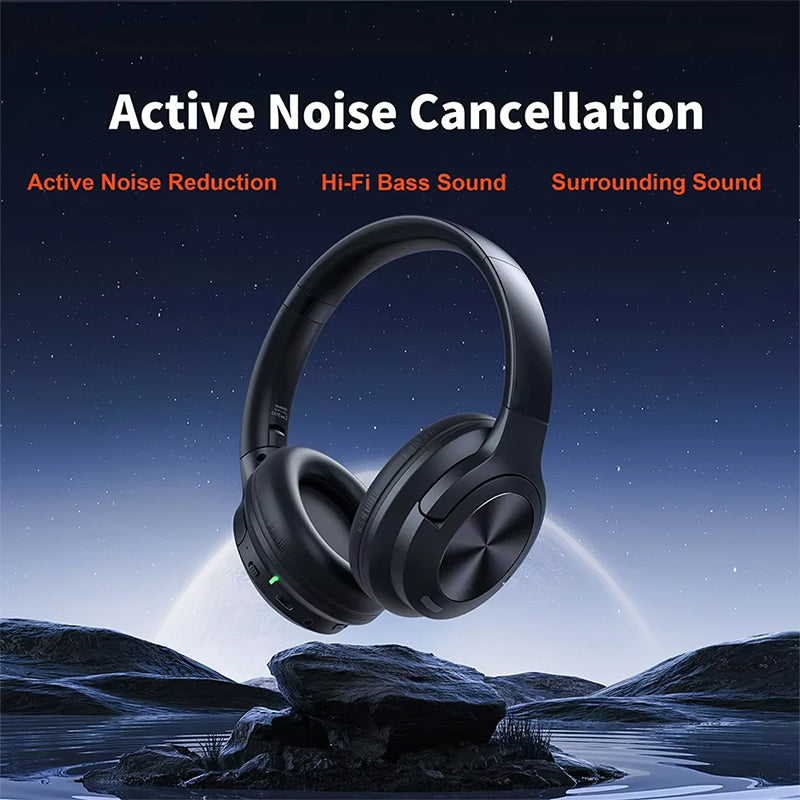 EchoNova showing active noise cancellation in busy environment