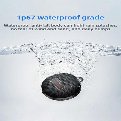 PedalBeats Bike Speaker showing waterproof IPX rating