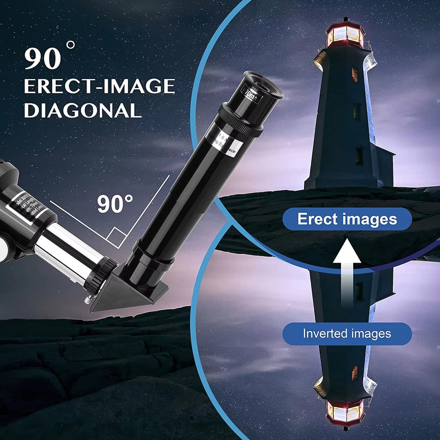 StarVista Optics telescope packaging and accessories