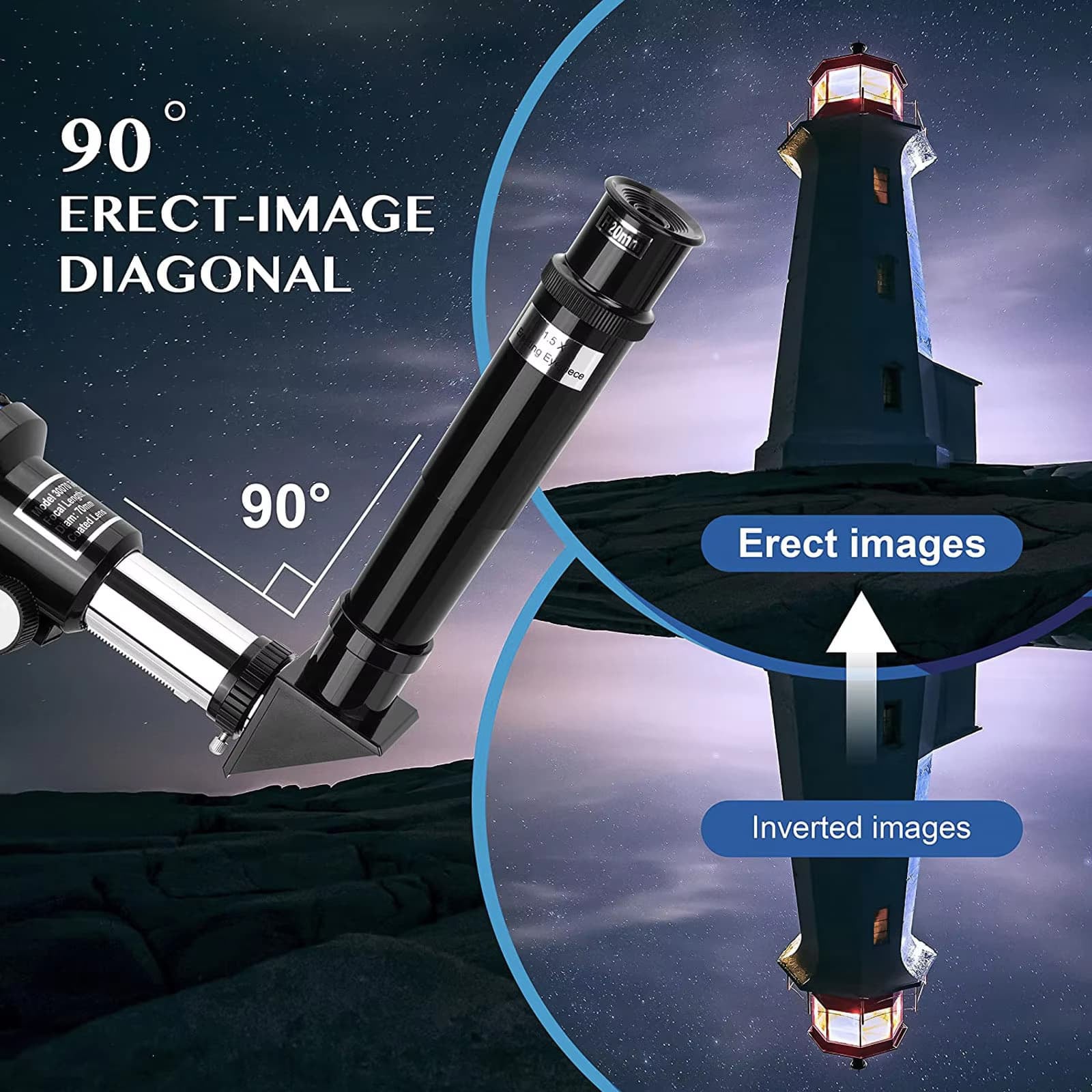 StarVista Optics telescope packaging and accessories