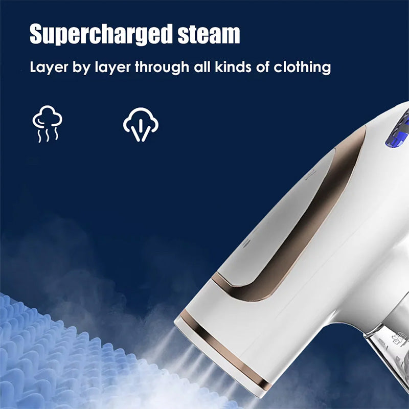 Using SteamVerve steamer on a cotton shirt