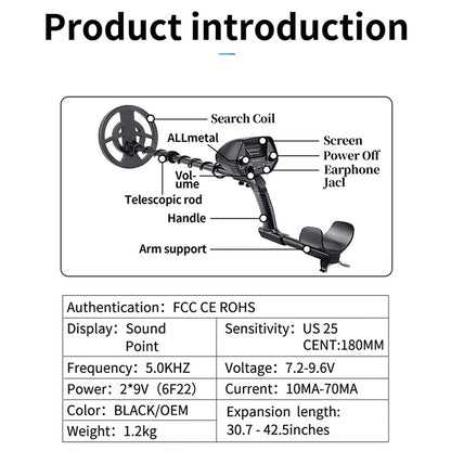 TreasureX Metal Detector being used by treasure hunter outdoors